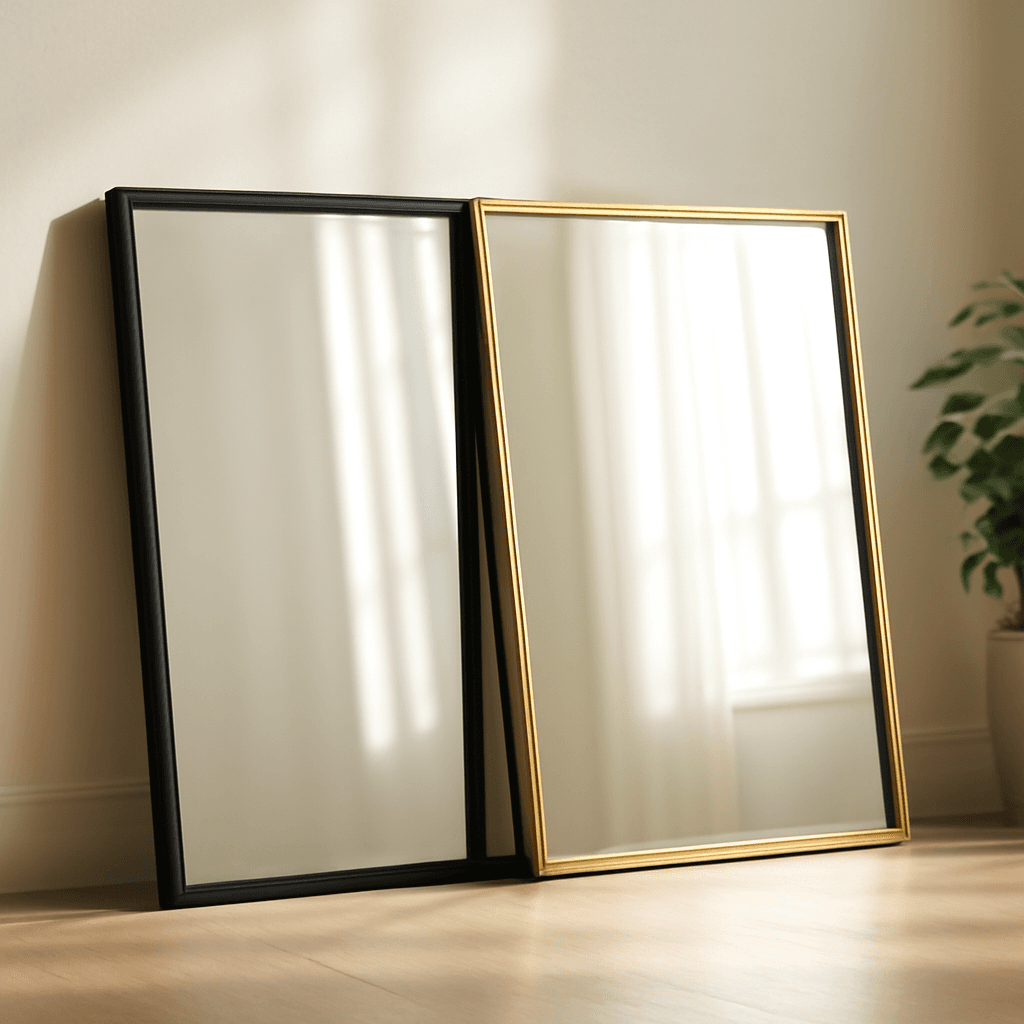Guide d'achat: miroirs avec cadre en métal tendance
