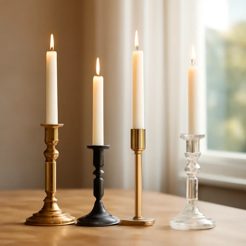 Comparatif des 4 bougeoirs indispensables pour les fêtes