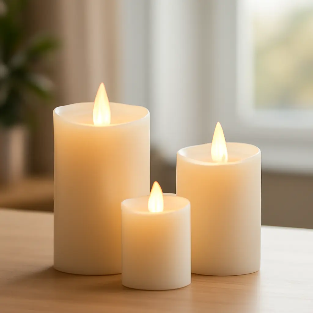 Comparatif des meilleures bougies LED pour une ambiance cosy