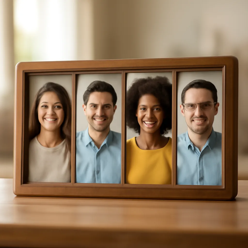 Choisir un cadre photo multiple : conseils et avis d'experts