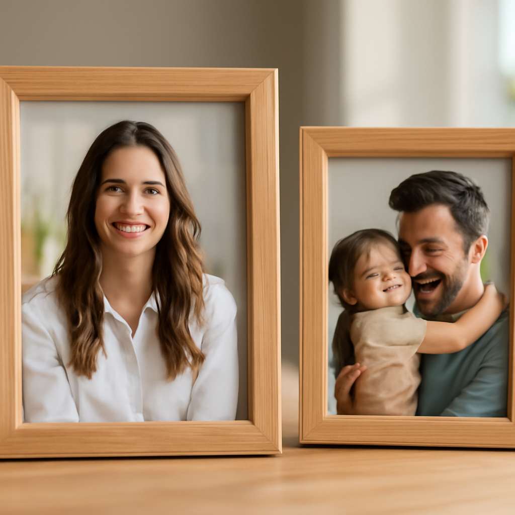 Guide d'achat : cadres photo en bois de qualité – Utilisation au jardin (IA)