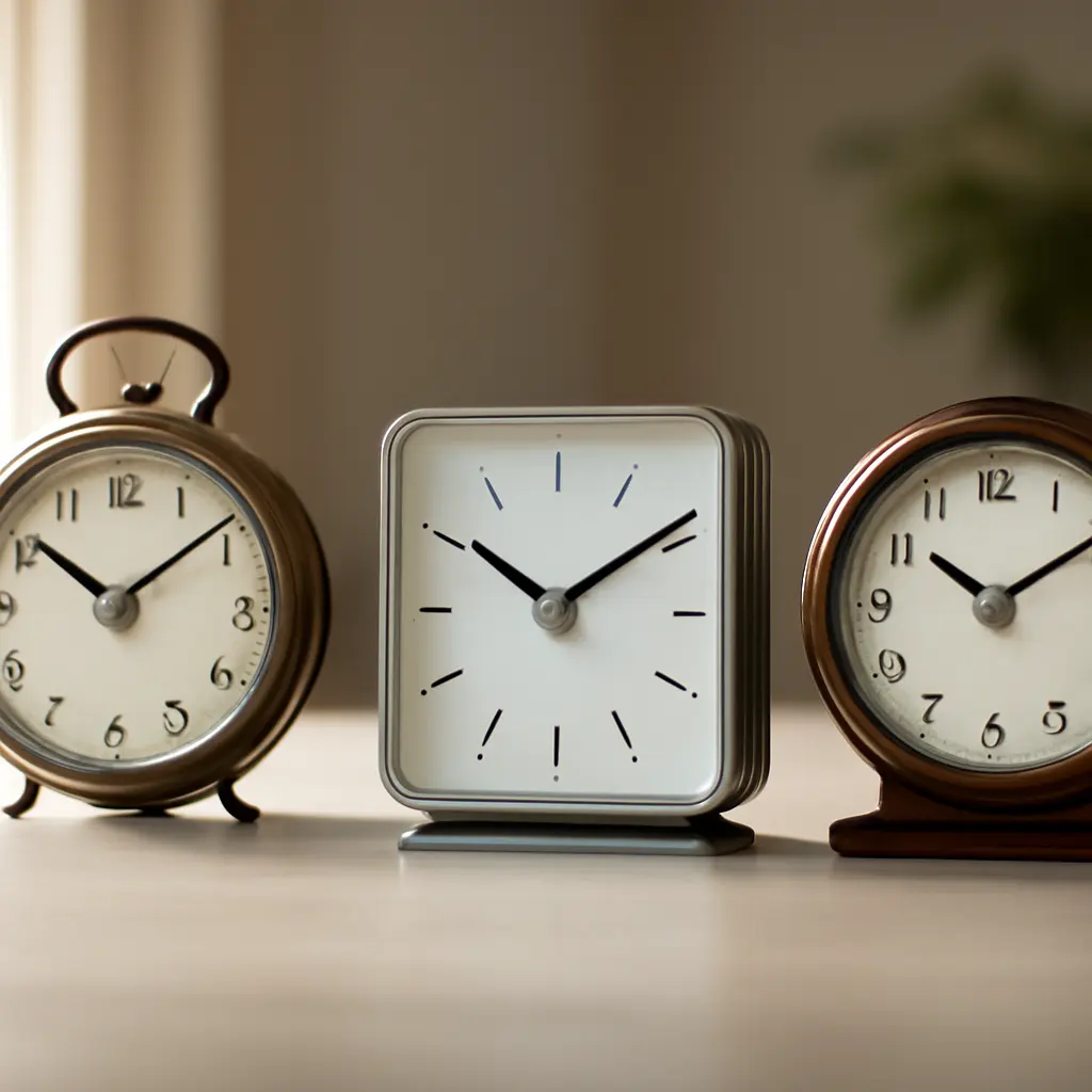 Guide d'achat : horloges de table tendance et pratiques