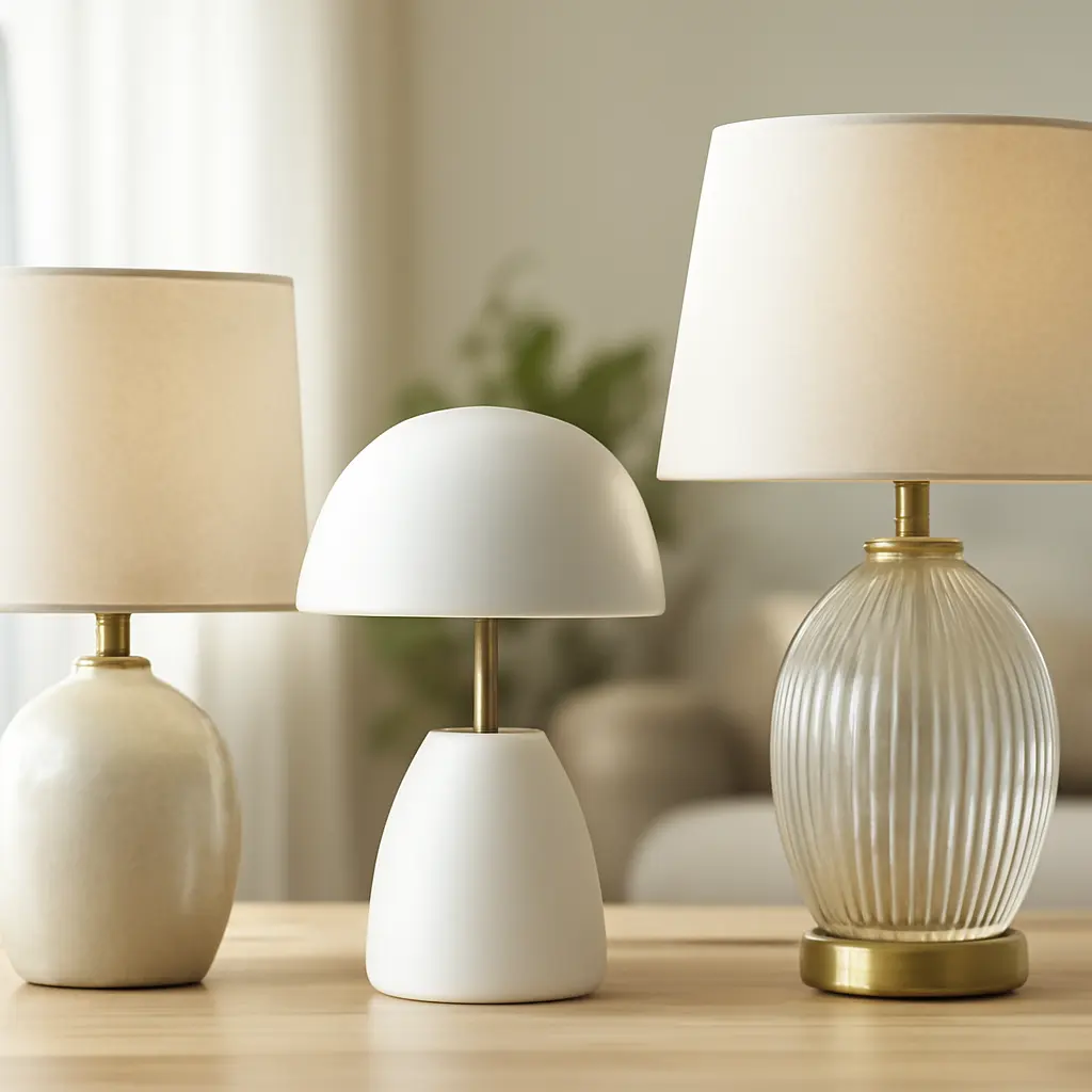 Guide d'achat : lampes de table décoratives essentielles