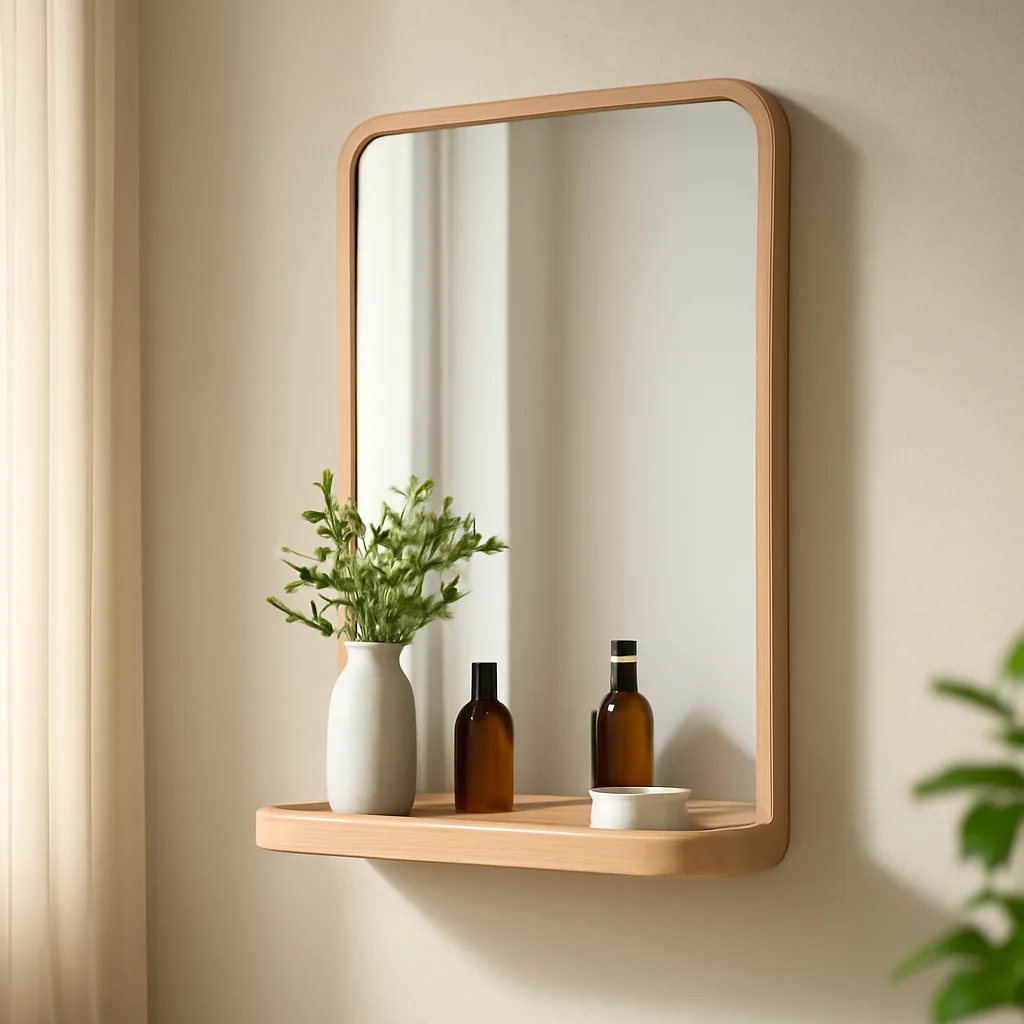 Guide d'achat : Miroir avec étagère pour une décoration optimisée