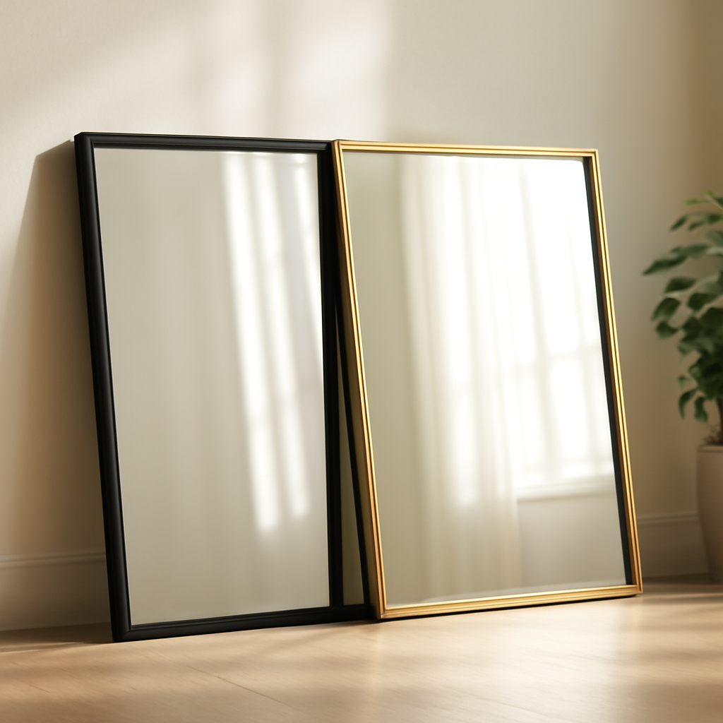 Comparatif des meilleurs miroirs avec cadre en métal – Utilisation au jardin (IA)