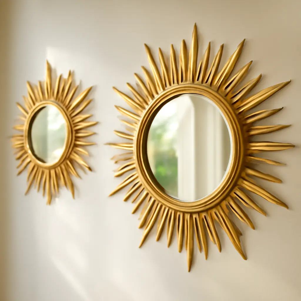 Guide d'achat des miroirs soleil : ajouter du charme à votre déco