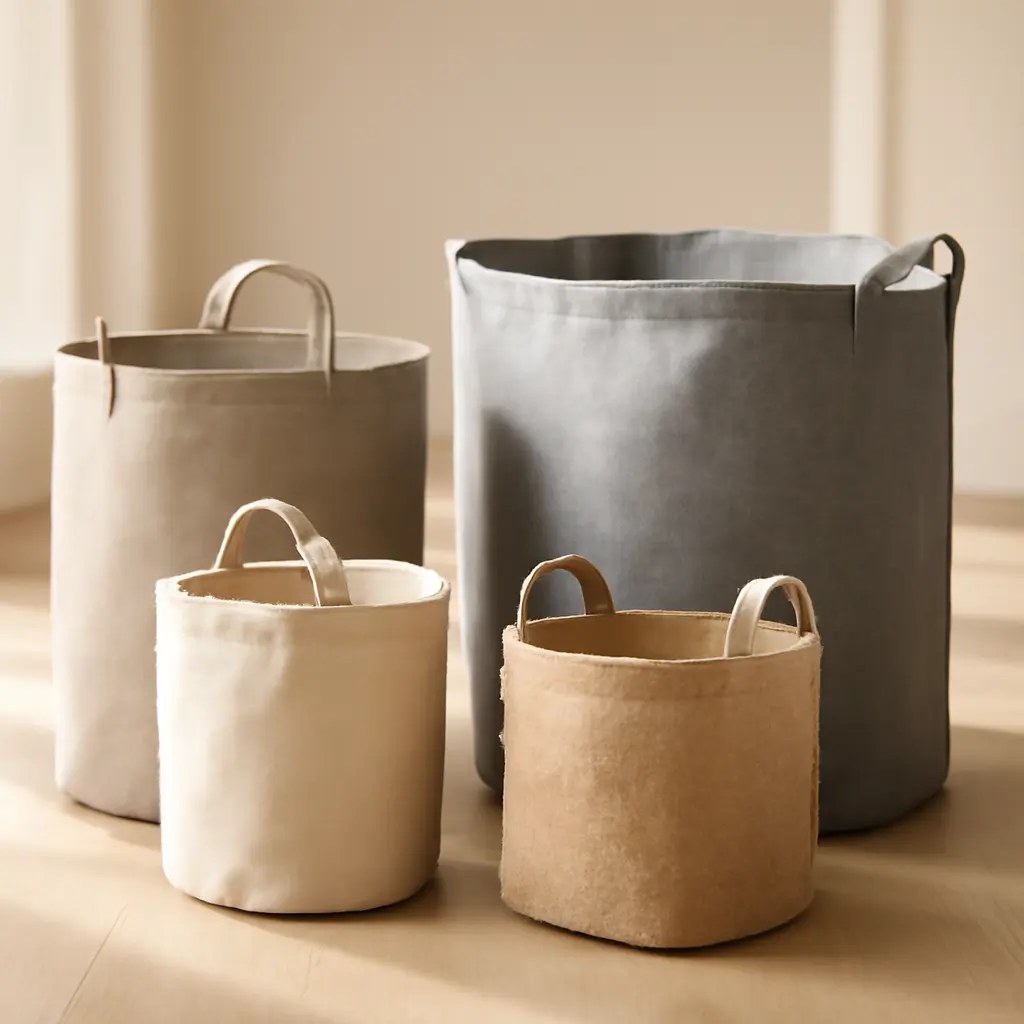 Guide d'achat des paniers en tissu pour un rangement chic