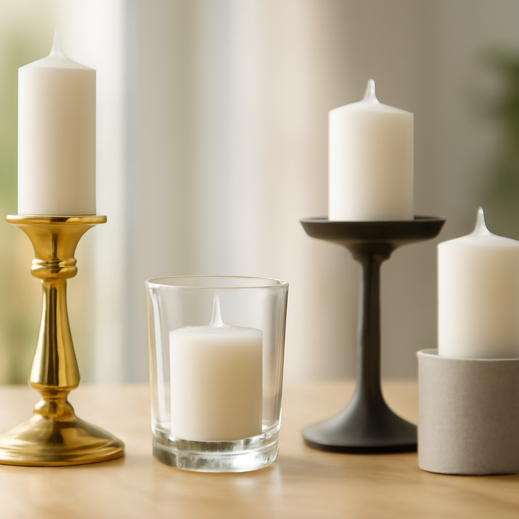 Guide d'achat : meilleur porte-bougies pour toutes vos occasions – Utilisation au jardin (IA)